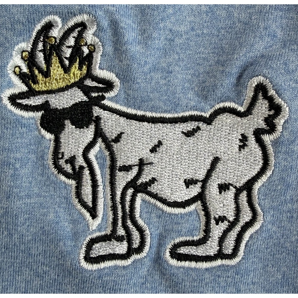 GOAT USA Big Boys Outline Relaxed Shorts Carolina Blue Heather Youth X Large